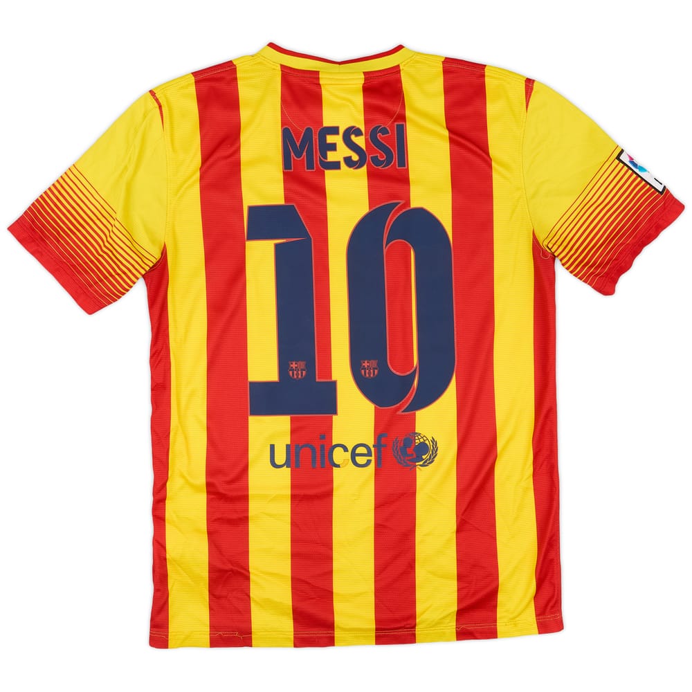 2013-15 Barcelona Away Shirt Messi #10 - 6/10 - (M)