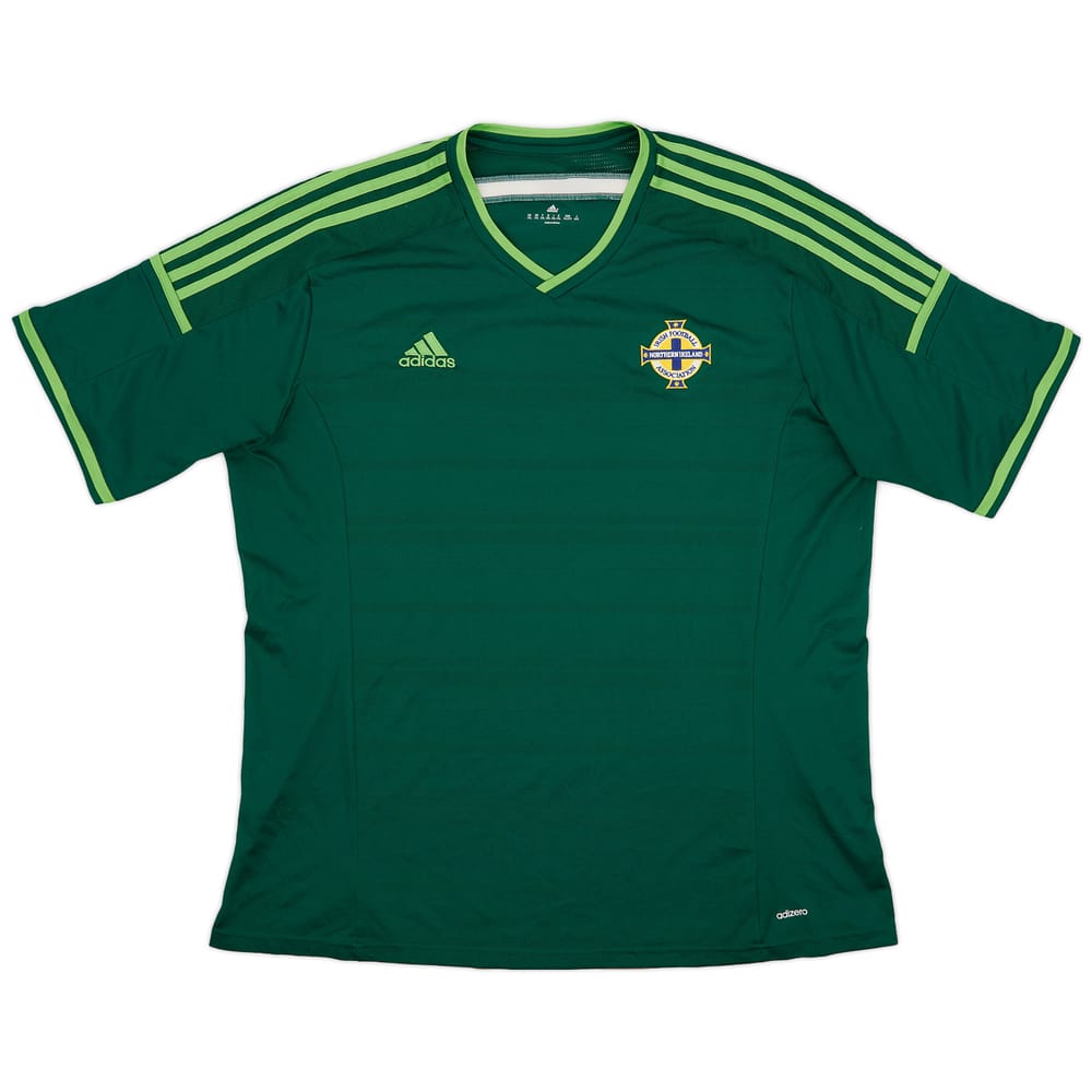 2014 Northern Ireland Home Shirt - 8/10 - (XXL)