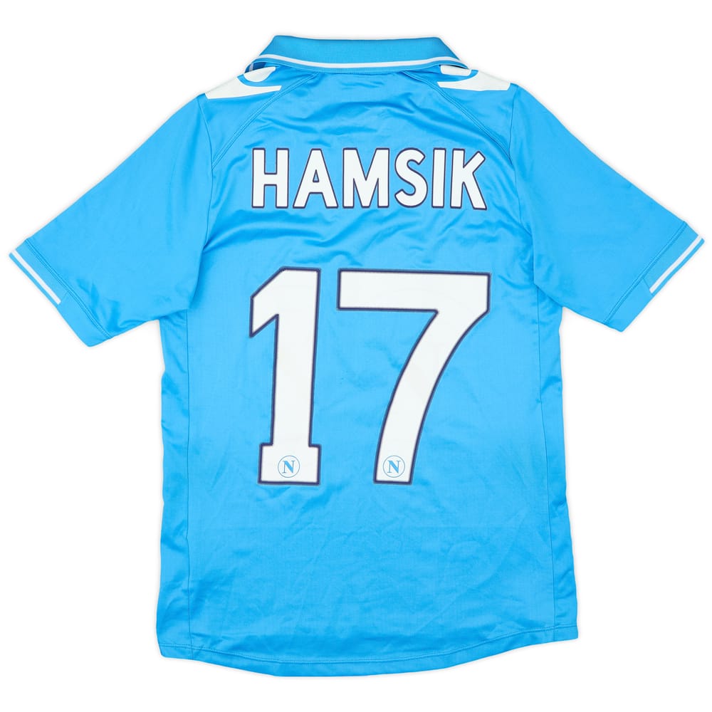 2011-12 Napoli Home Shirt Hamsik #17 - 6/10 - (S)