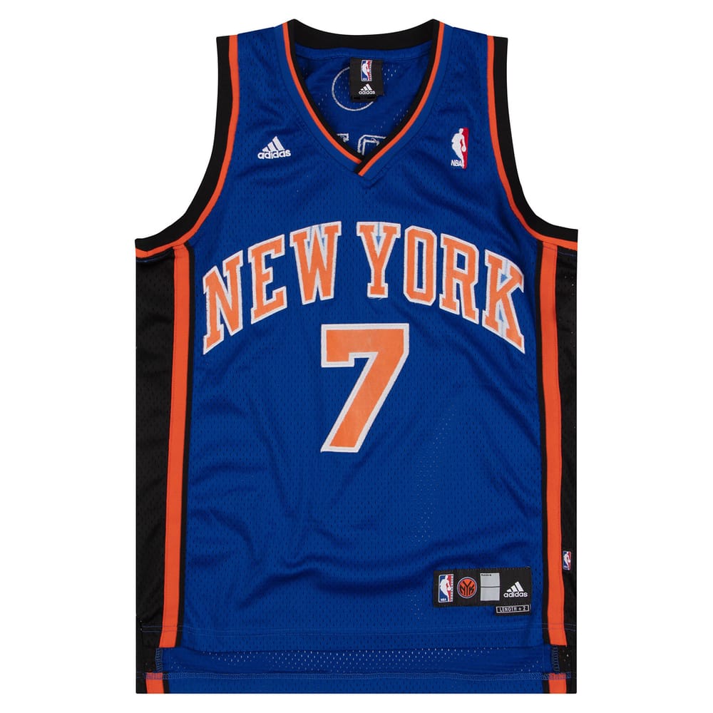 2006-07 New York Knicks Frye #7 adidas Swingman Jersey (Away) S