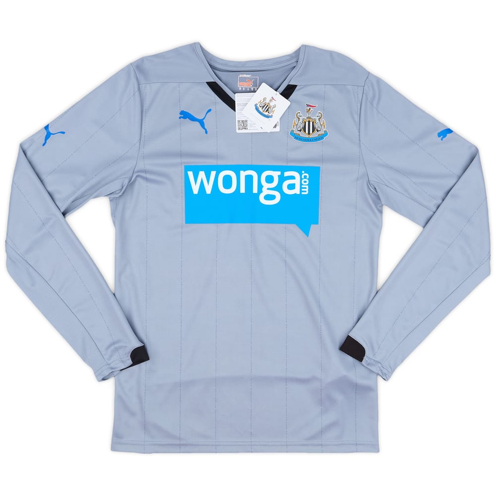2014-15 Newcastle Player Issue Away L/S Shirt (M)