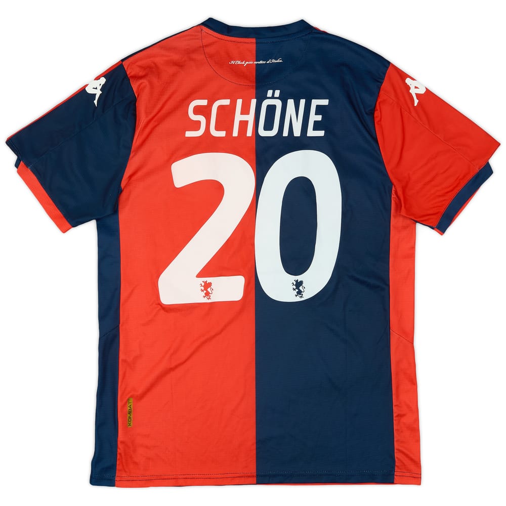 2019-20 Genoa Home Shirt Schone #20 - 8/10 - (XL)
