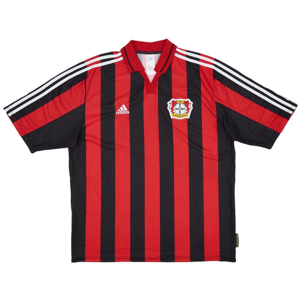 2000-01 Bayer Leverkusen Player Issue Home Shirt - 8/10 - (XL)