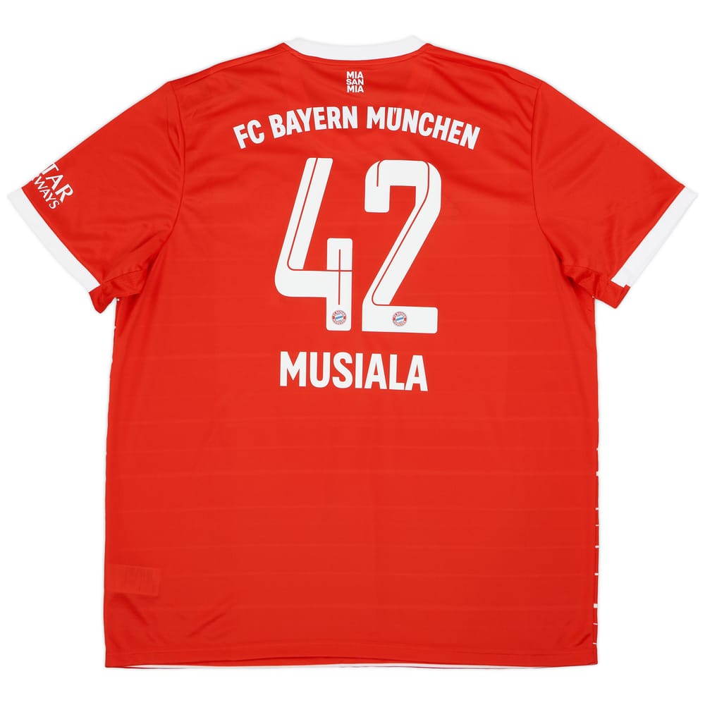 2022-23 Bayern Munich Home Shirt Musiala #42 (XXL)