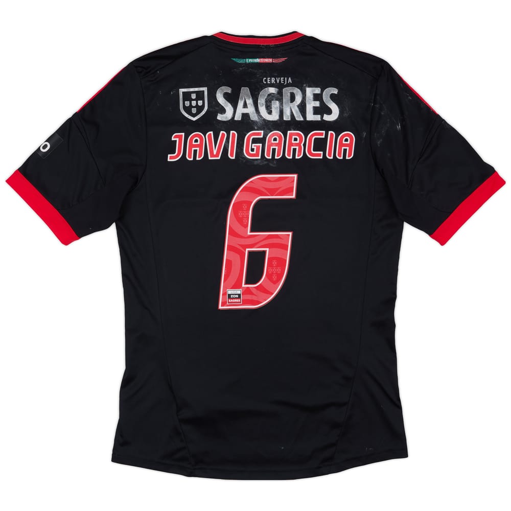 2012-13 Benfica Away Shirt Javi Garcia #6 - 4/10 - (M)