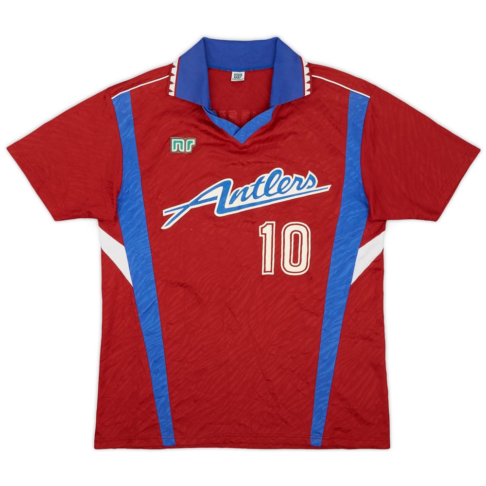 1992 Kashima Antlers Home Shirt #10 - 8/10 - (L)