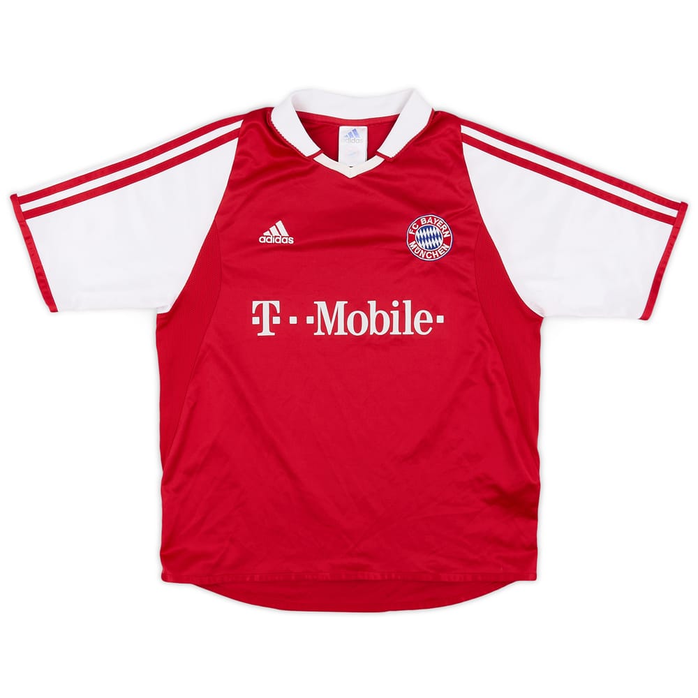 2003-04 Bayern Munich Home Shirt - 8/10 - (L.Boys)