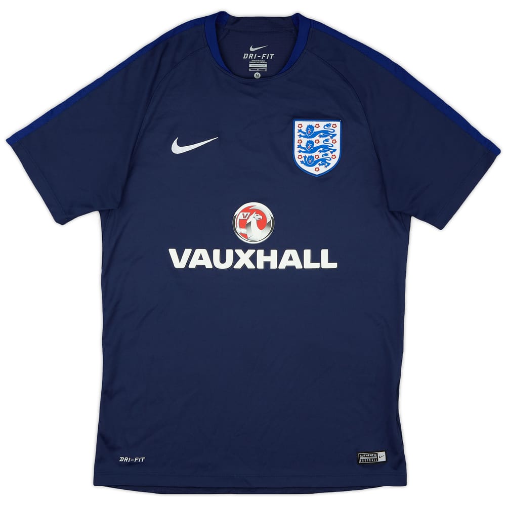 2016-17 England Nike Training Shirt - 9/10 - (M)