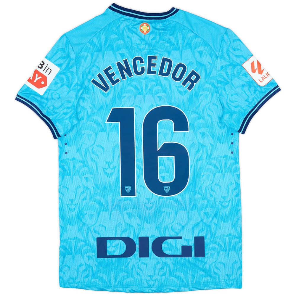 2023-24 Athletic Bilbao Match Issue Away Shirt Vencedor #16