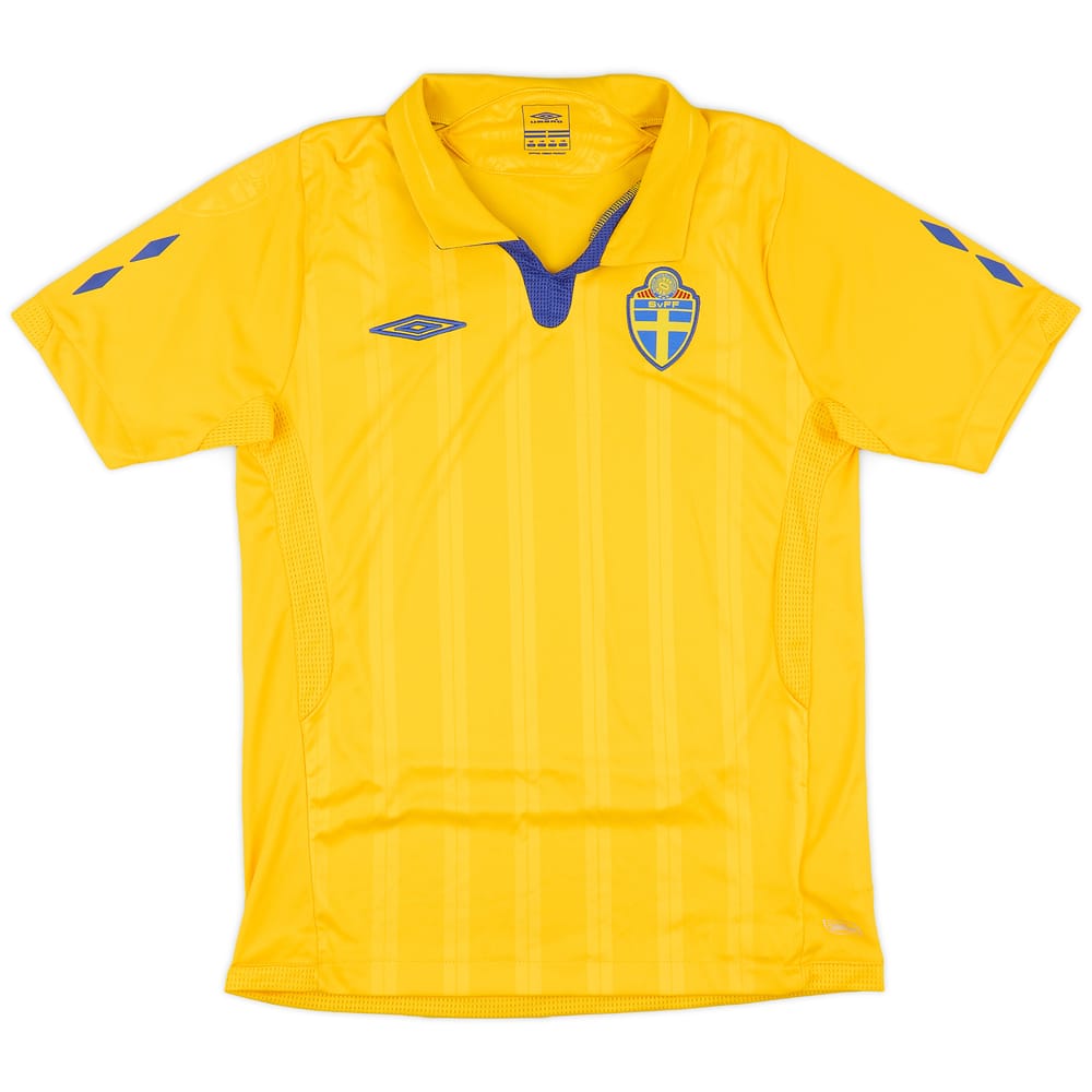 2009-10 Sweden Home Shirt - 9/10 - (M.Boys)