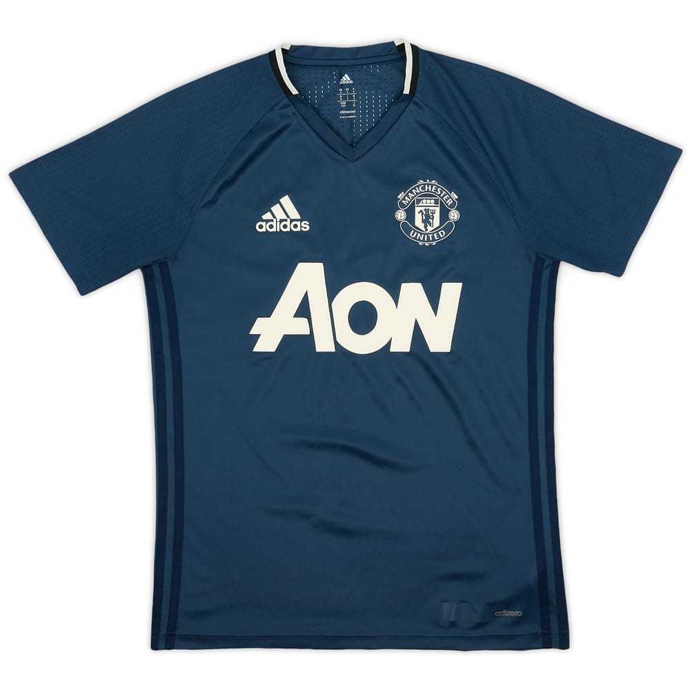 2016-17 Manchester United adidas Training Shirt - 9/10 - (S)