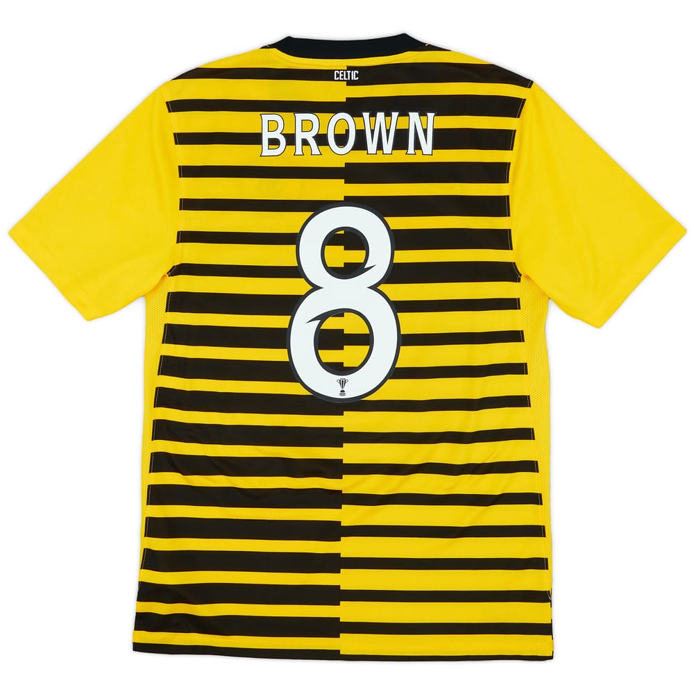 2011-12 Celtic Third Shirt Brown #8 - 8/10 - (S)