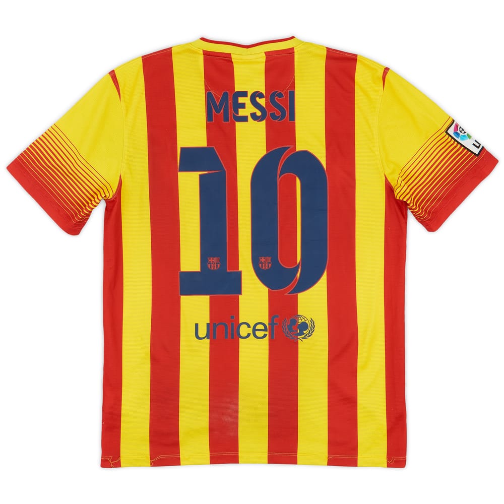 2013-15 Barcelona Away Shirt Messi #10 - 8/10 - (M)