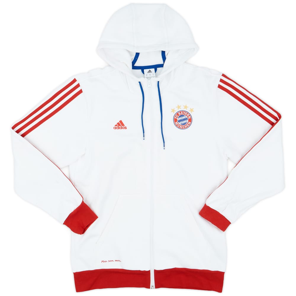 2014-15 Bayern Munich adidas Zipped Hooded Top - 7/10 - (M)
