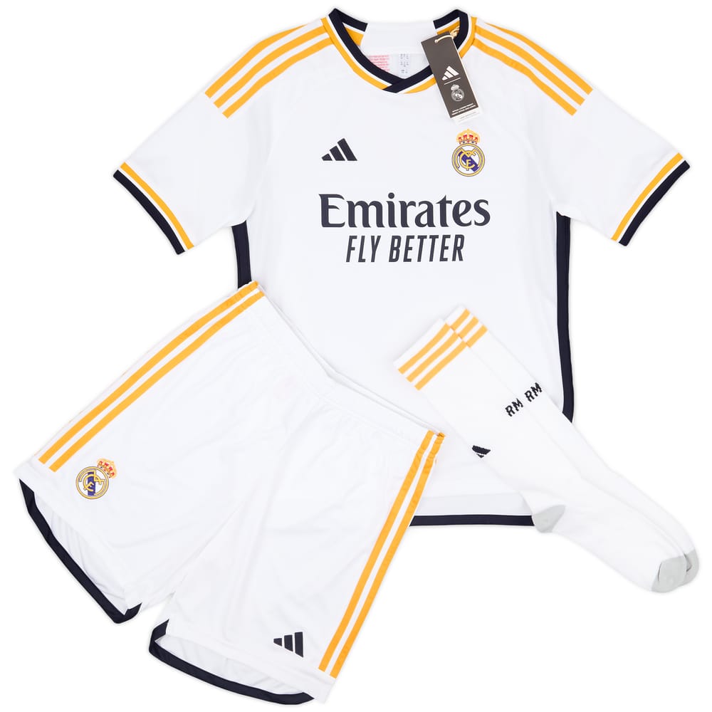 2023-24 Real Madrid Home Full Kit (KIDS)