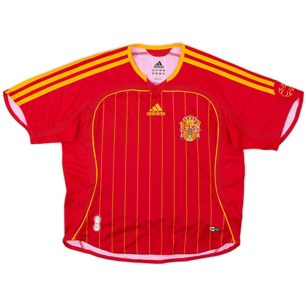 2006-08 Spain Home Shirt - 8/10 - (7-8 Years)