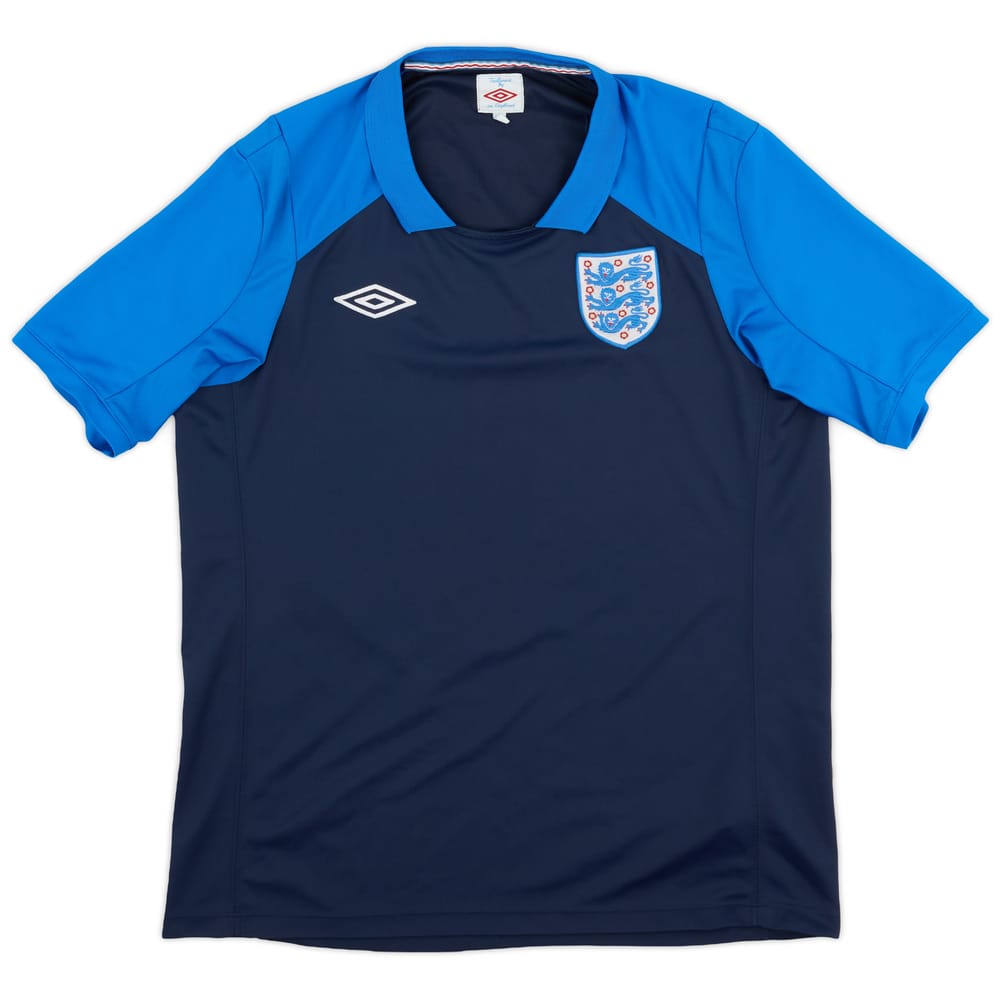 2010-11 England Umbro Training Shirt - 8/10 - (M)