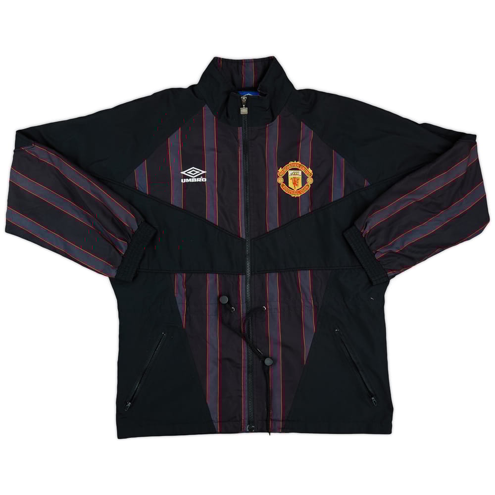 1996-97 Manchester United Umbro Bench Coat - 8/10 - (M)