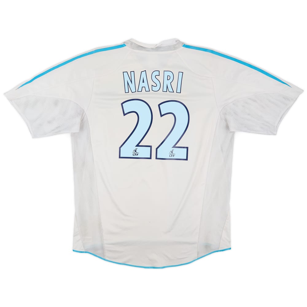 2004-05 Olympique Marseille Home Shirt Nasri #22 - 6/10 - (L)