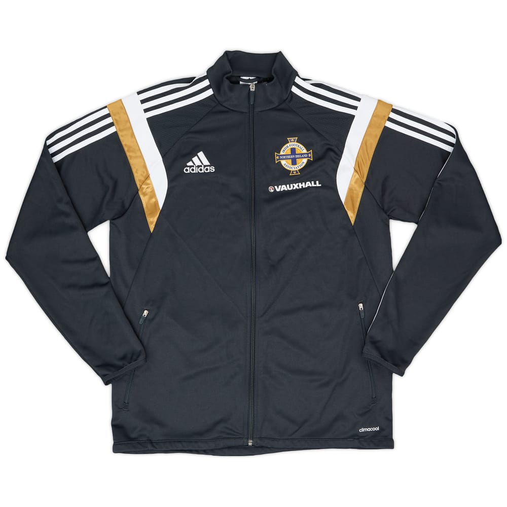 2014-15 Northern Ireland adidas Track Jacket - 8/10 - (M)