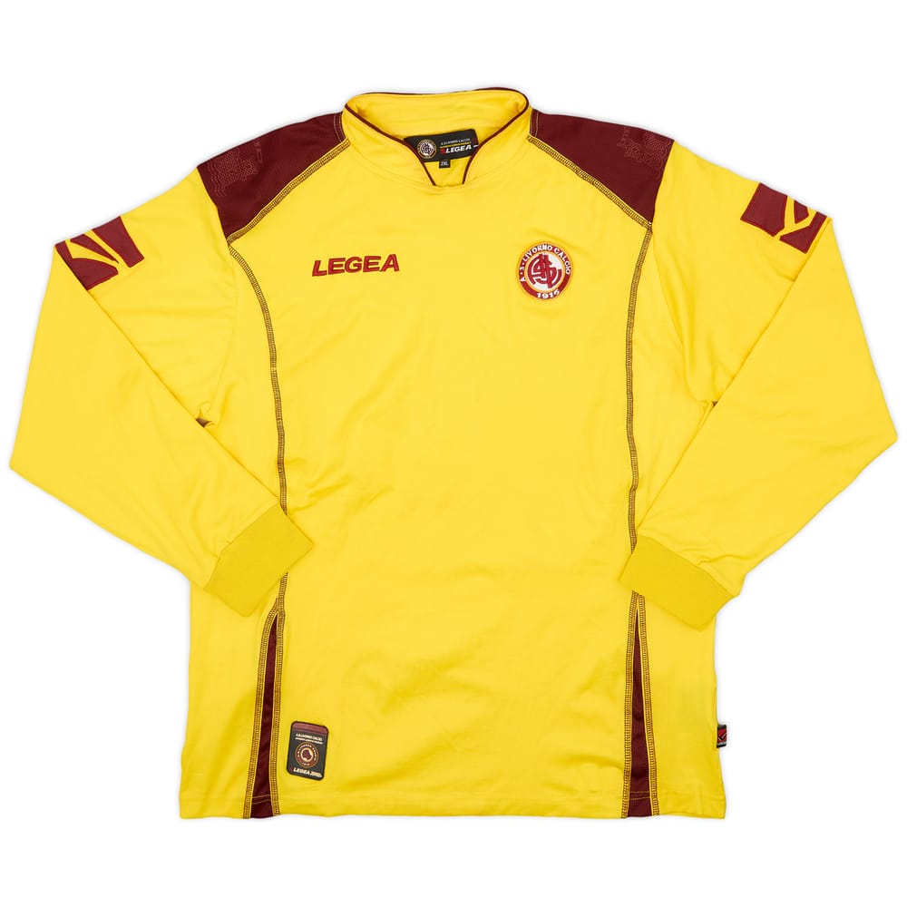 2008-09 Livorno Away L/S Shirt - 8/10 - (XXL)