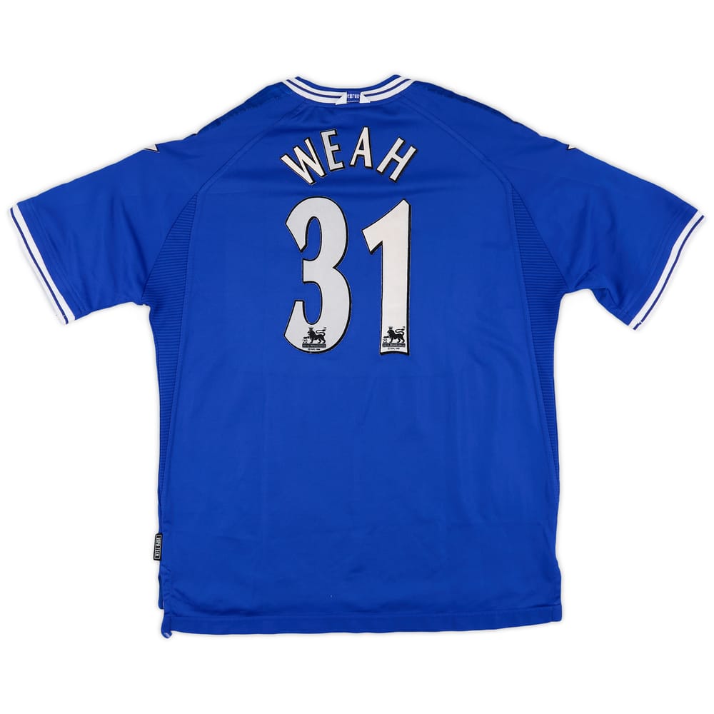 1999-01 Chelsea Home Shirt Weah #31 - 3/10 - (XL)