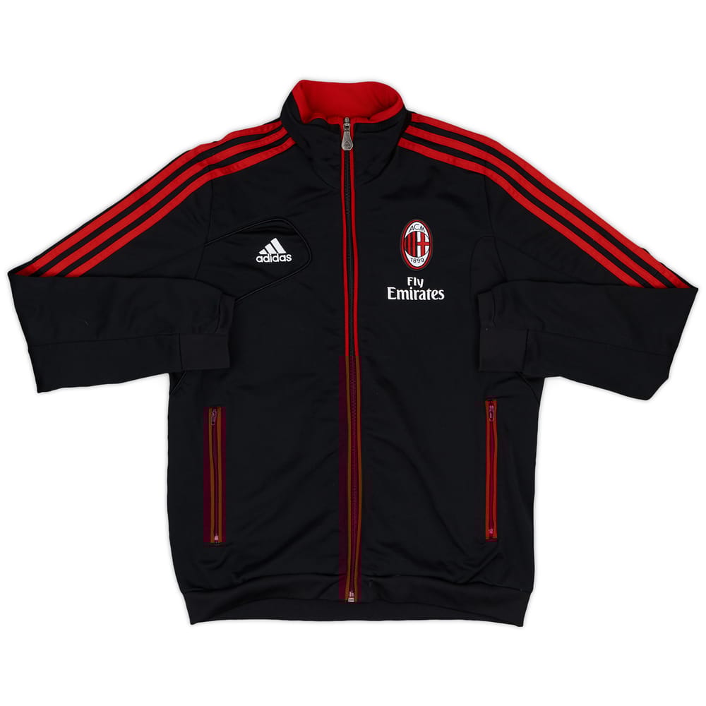 2012-13 AC Milan adidas Track Jacket - 7/10 - (M.Boys)