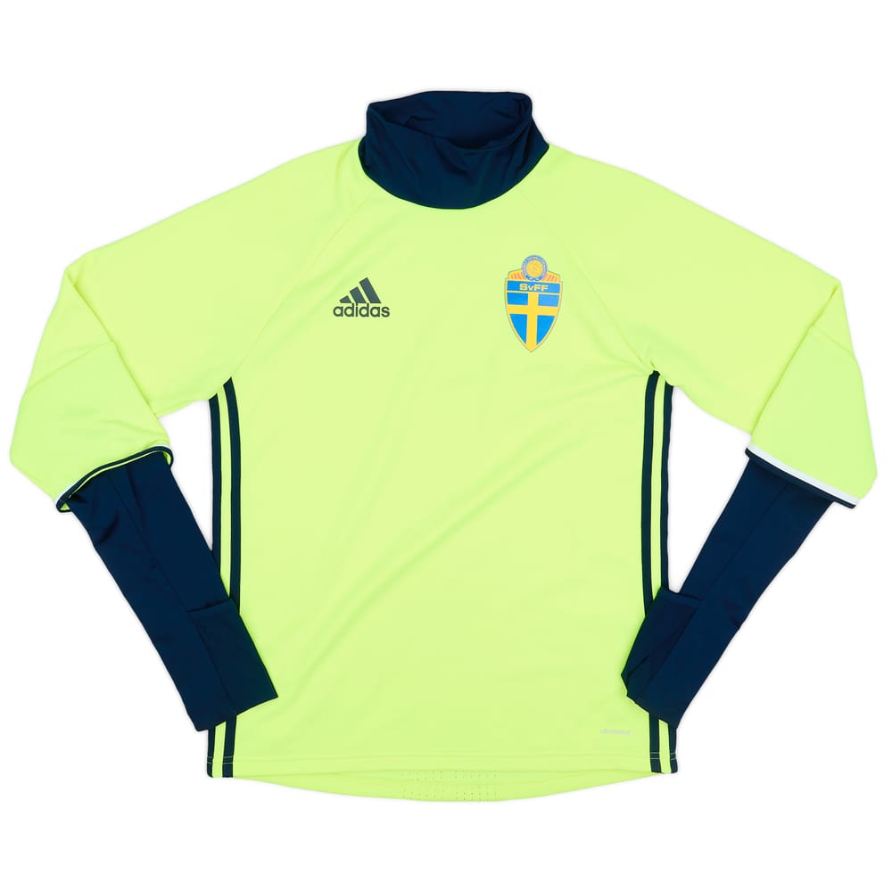 2015-16 Sweden adidas Sweat Top - 9/10 - (S)