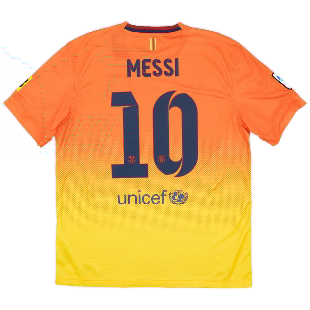 2012-13 Barcelona Away Shirt Messi #10 (L)