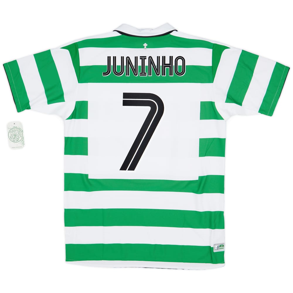 2004-05 Celtic Home Shirt Juninho #7 (M)
