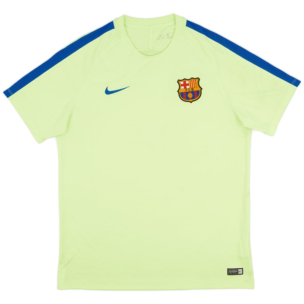 2017-18 Barcelona Nike Training Shirt - 8/10 - (XL)