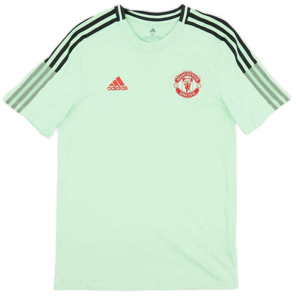 2020-21 Manchester United adidas Cotton Tee - 9/10 - (M)