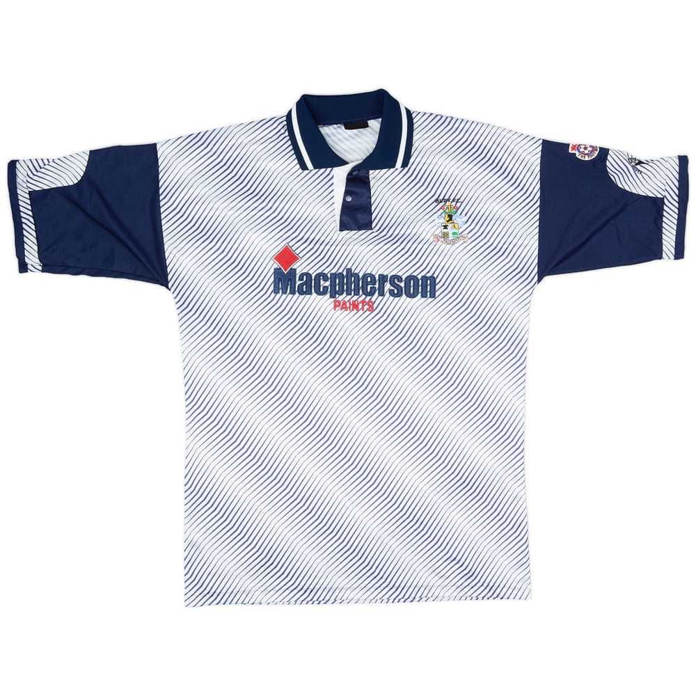 1992-93 Bury Home Shirt - 9/10 - (L)