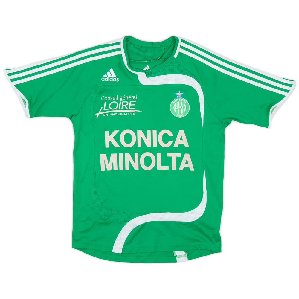 2007-08 Saint Etienne Home Shirt - 6/10 - (L.Boys)