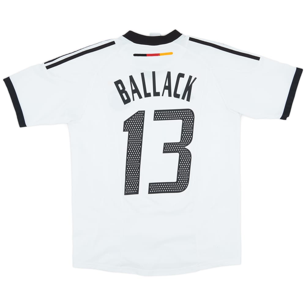 2002-04 Germany Home Shirt Ballack #13 - 8/10 - (XL.Boys)