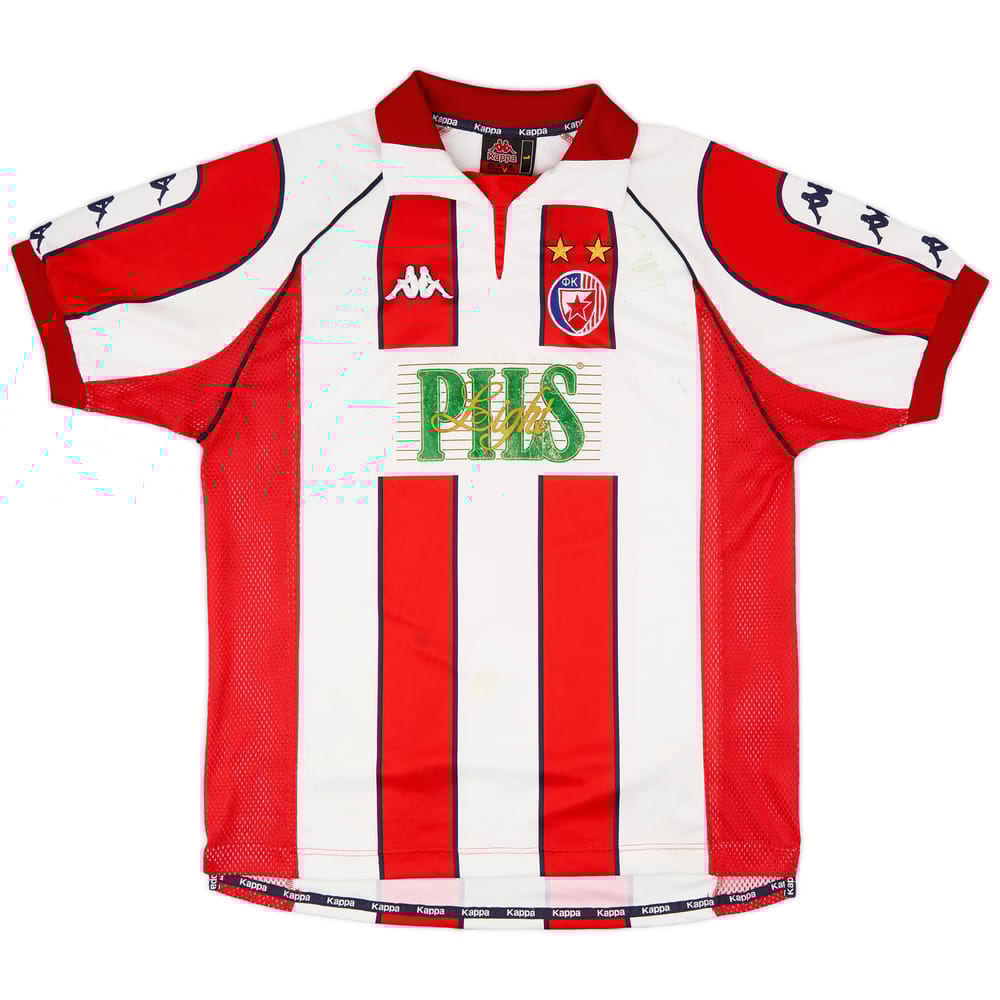 1999-00 Red Star Belgrade Home Shirt - 5/10 - (L)