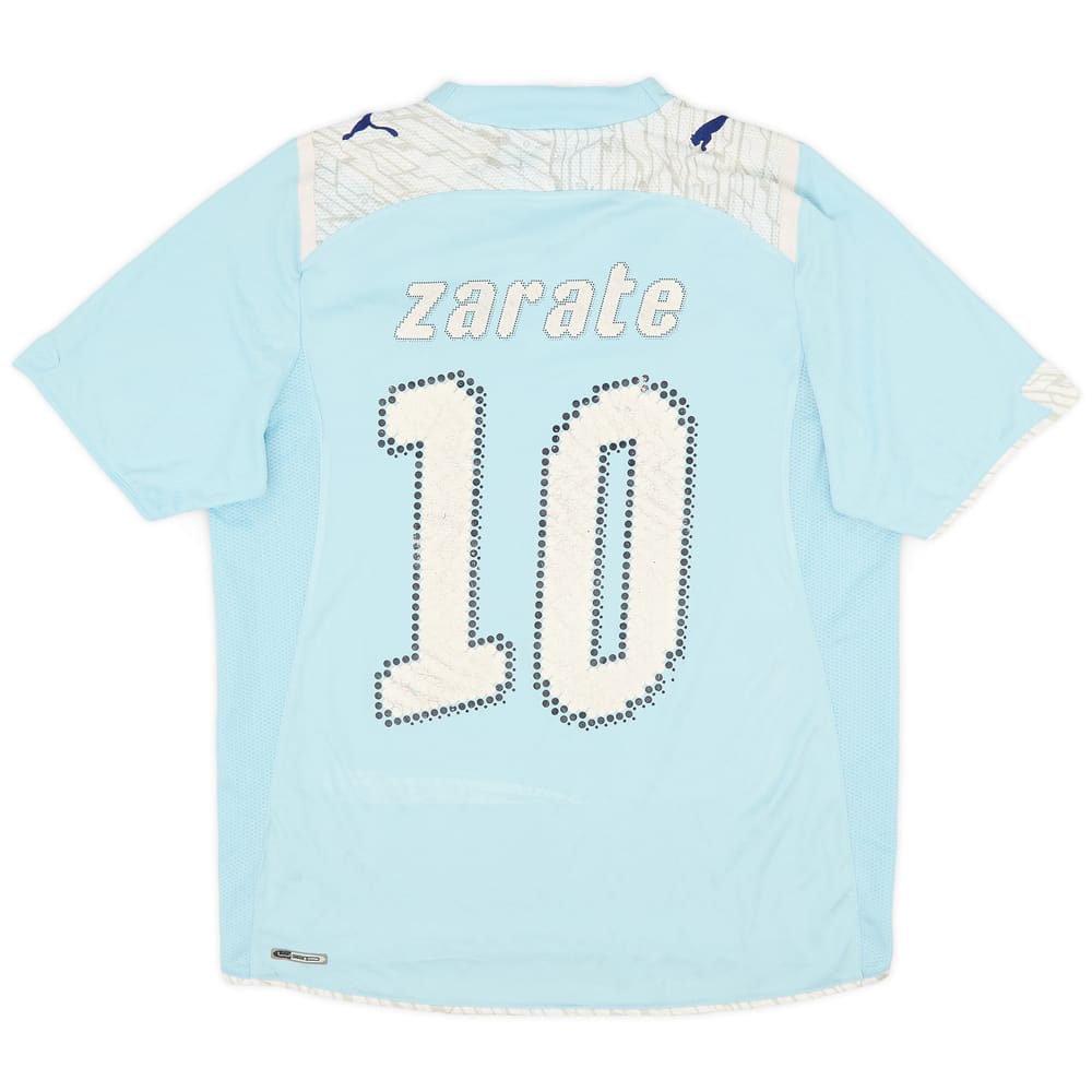 2009-10 Lazio Home Shirt Zarate #10 - 4/10 - (M)