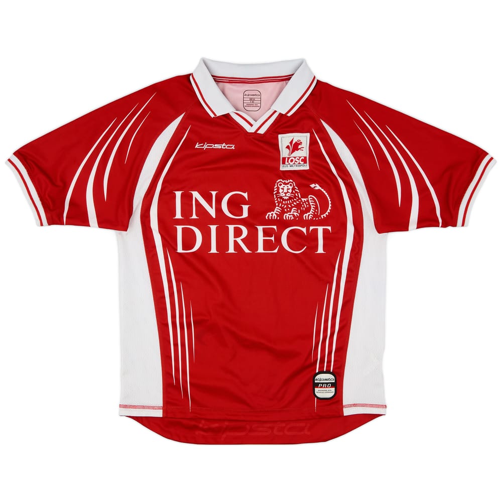 2001-02 Lille Home Shirt - 8/10 - (M)