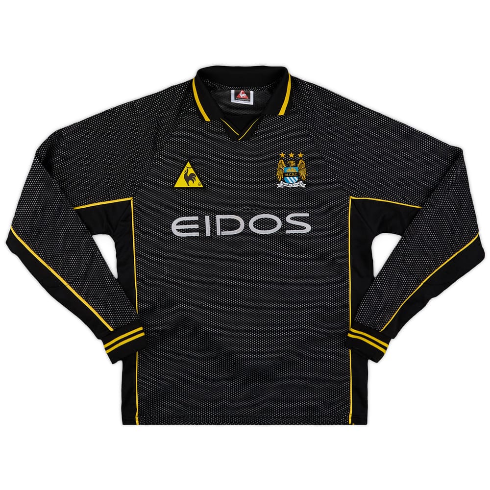 1999-00 Manchester City GK Shirt - 6/10 - (M.Boys)