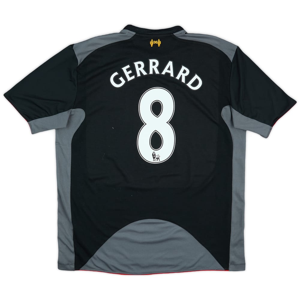 2012-13 Liverpool Away Shirt Gerrard #8 - 7/10 - (XL)