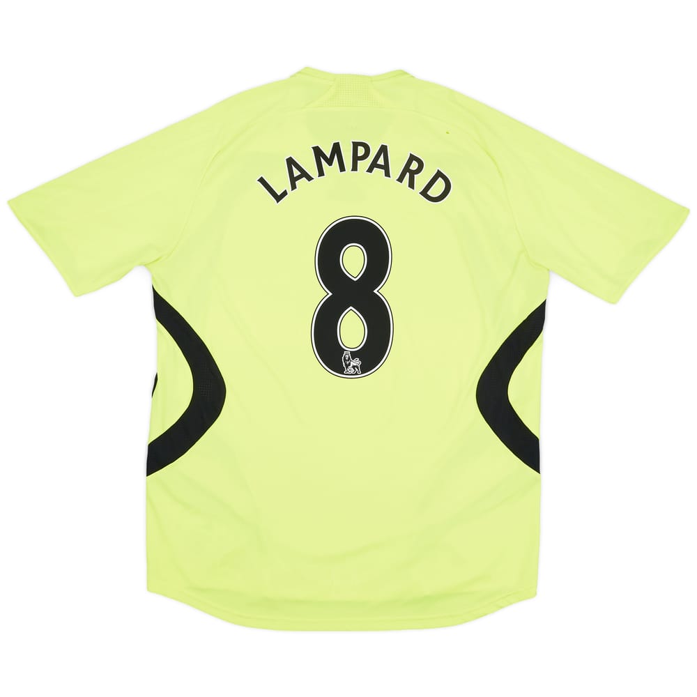 2007-08 Chelsea Away Shirt Lampard #8 - 5/10 - (L)