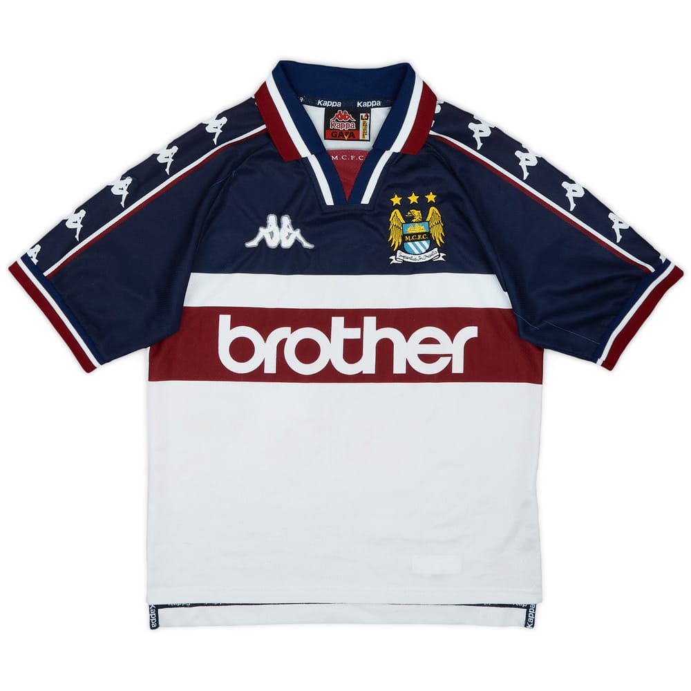 1997-98 Manchester City Away Shirt - 6/10 - (L.Boys)