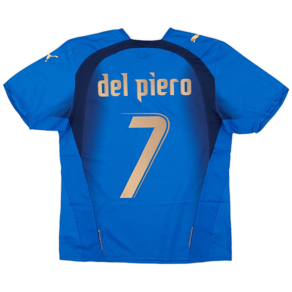2006 Italy Home Shirt Del Piero #7 - 5/10 - (M)