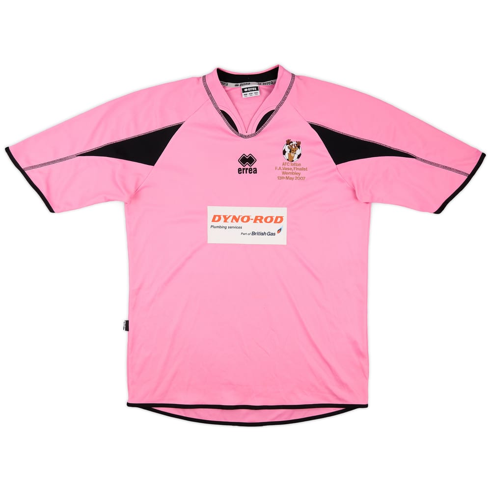 2006-07 AFC Totton FA Vase Final Away Shirt - 6/10 - (XXL)