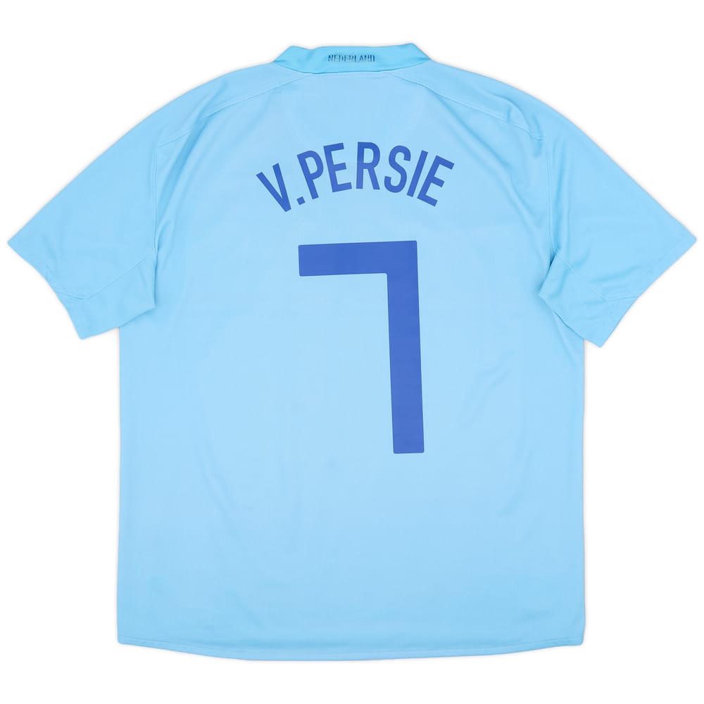 2008-10 Netherlands Away Shirt van Persie #7 - 6/10 - (L)