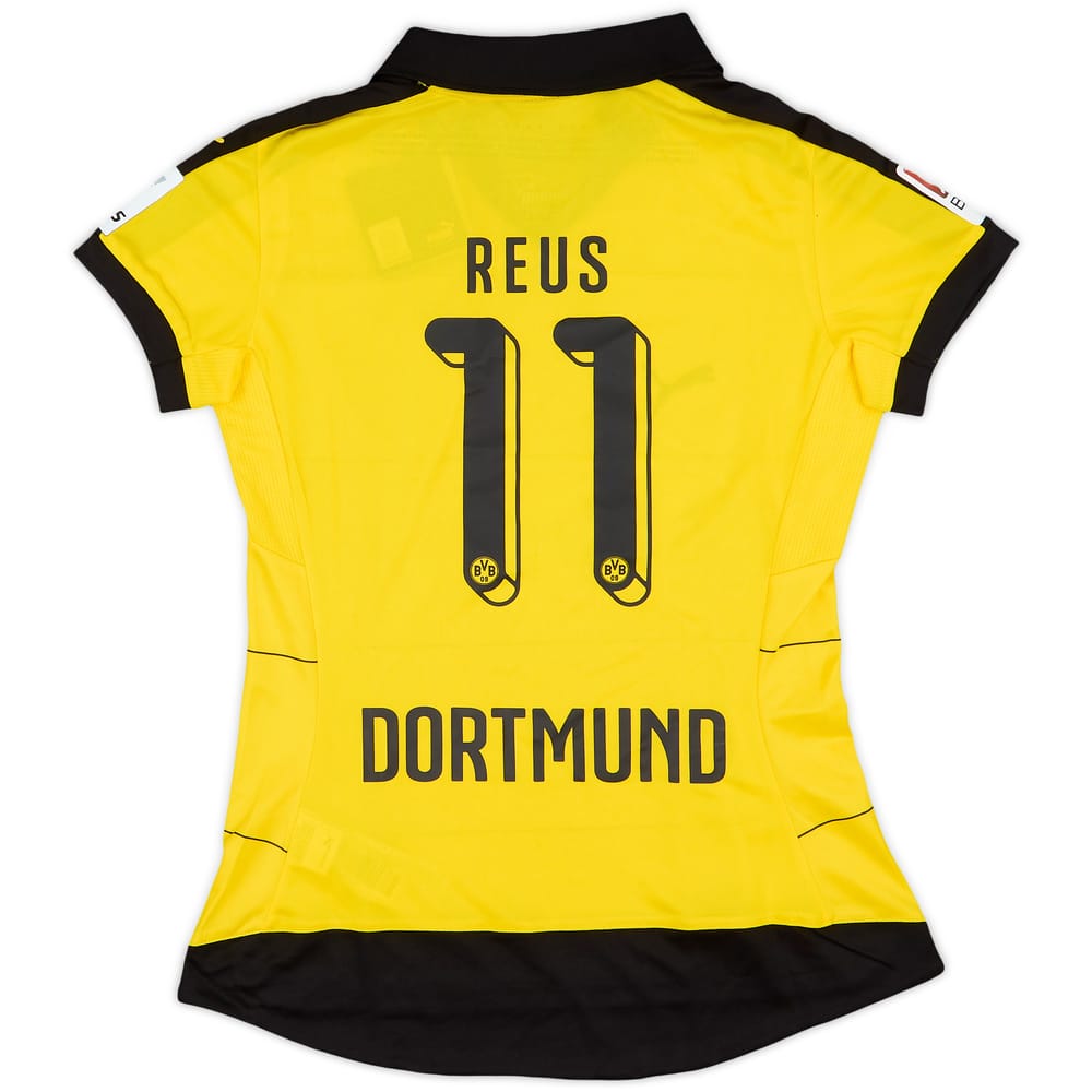 2015-16 Borussia Dortmund Home Shirt Reus #11 (Women's XS)