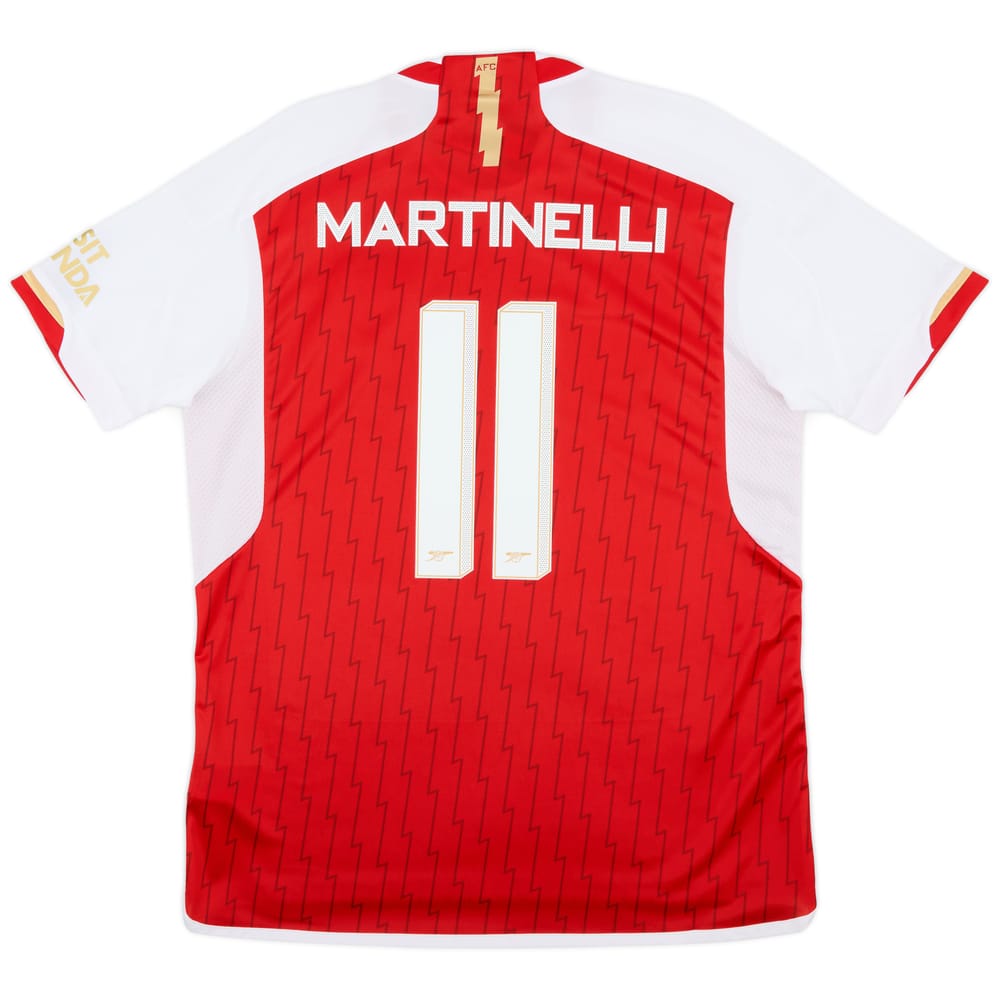 2023-24 Arsenal Home Shirt Martinelli #11