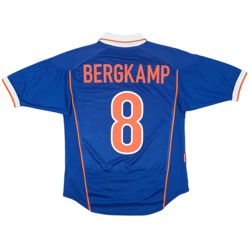 1998-00 Netherlands Away Shirt Bergkamp #8 - 6/10 - (S)