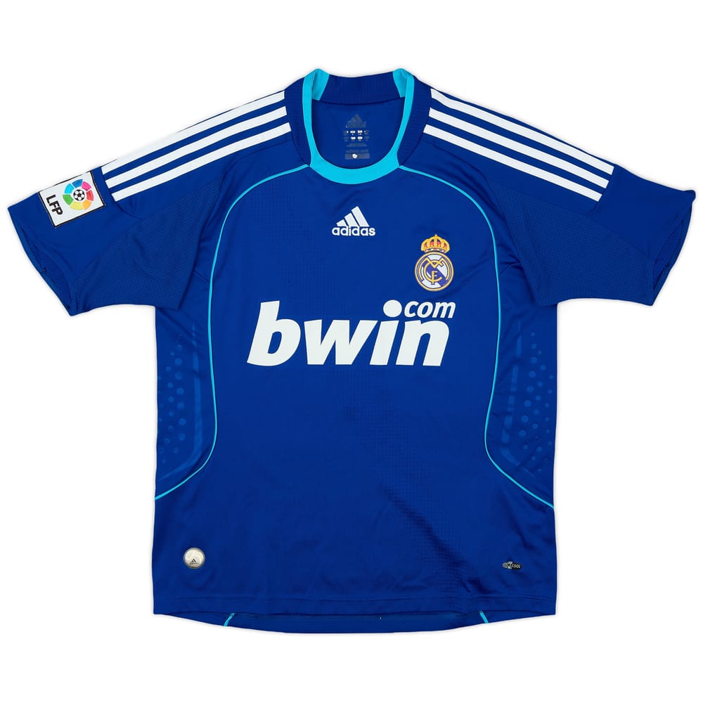 2008-09 Real Madrid Away Shirt - 7/10 - (L.Boys)