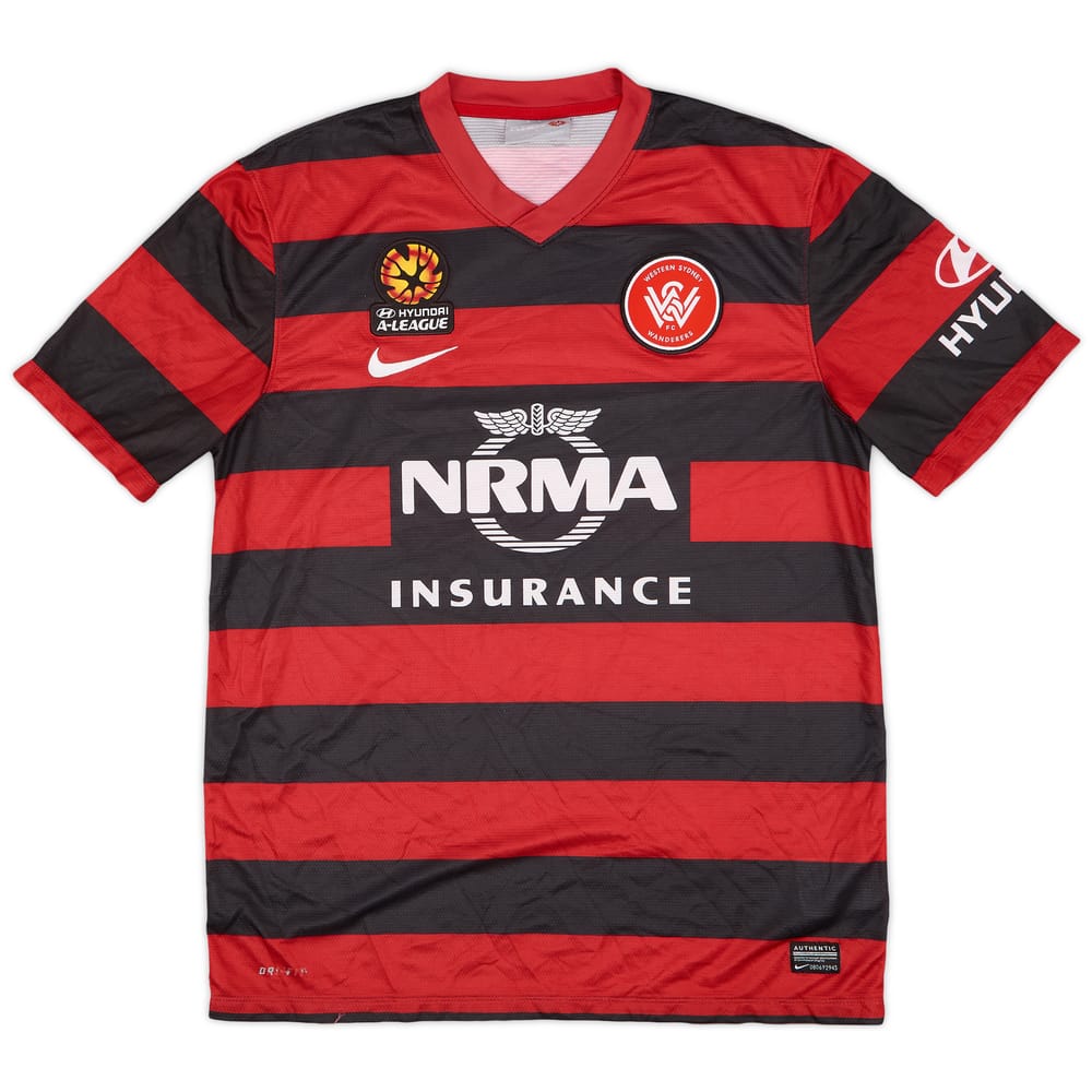 2012-14 Western Sydney Wanderers Home Shirt - 8/10 - (L)